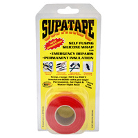 Supatape Red forms a non-conductive, air & water tight insulating seal. 3.8cm x 3m