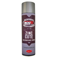 Molytec Zinc Cote High Quality Zinc Rich Coating 450g Aerosol