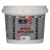 Molytec Nickeltec Anti-Seize Nickel based Anti-Seize Compound 2kg Tub, Protects parts from Corrosion, Gailing & Seizing 
