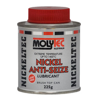 Molytec Nickeltec Anti-Seize Nickel based Anti-Seize Compound 225g Tin , Protects parts from Corrosion, Gailing & Seizing  BTT