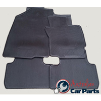 Floor Mats Rubber auto suitable for Mitsubishi CJ LANCER 2007-2015 BLACK MZ350133 New Genuine