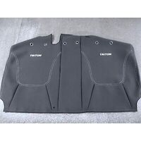 Triton MQ Rear Seat cover Set Neoprene suitable for Mitsubishi 2015-2017 DC Genuine