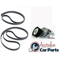 Drive & Air con Belt & Tensioner Kit suitable for Holden Commodore V8 5.7 LS1 VT VU VX VY VZ