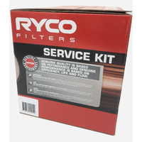 Oil Air Cabin Filter Ryco Service Kit for Holden Commodore VF 3.0l 3.6L 2013-2017