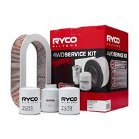 Oil Air Fuel Filter Service Kit Ryco for NISSAN PATROL TY61,GU,Y61 Diesel 4.2L RSK13
