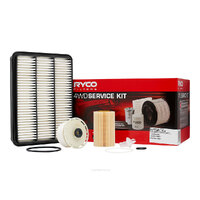 Oil Air Fuel Filter Service Kit Ryco for Landcruiser Diesel VDJ76R VDJ78R VDJ79R RSK15