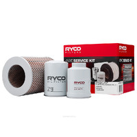Oil Air Fuel Filter Service Kit Ryco for Hilux LN106 LN111 LN85 LN86 2.8L Diesel RSK22