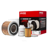 Oil Air Fuel Cabin Filter Service Kit Ryco for Patrol Y61 GU 3.0 Diesel RSK24C 2000-2020