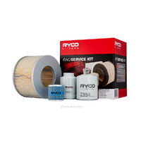 Oil Air Fuel Filter Service Kit Ryco RSK26 for Toyota Landcruiser 4.2L Diesel