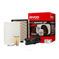 Oil Air Fuel Cabin Filter Service Kit Ryco RSK27C for VW Amarok 2.0L Diesel