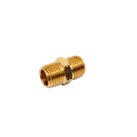 SP Tools Brass 1/4" m x 1/4" m Hex Nipple SCA12