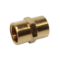 SP Tools Brass 1/4" f x 1/4" f Hex Socket SCA52