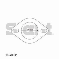 Thermostat Gates SG20TP For Alfa Holden Honda Hyundai Rover Saab Subaru Toyota