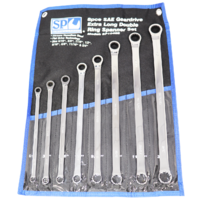 SP Tools Spanner SAE Gear Drive 8 Piece Ex-Long Double Ring SP10468 