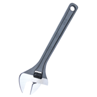 SP Tools Adjustable Wrench Premium 200mm Black SP18063 