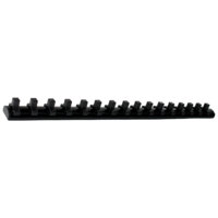 SP Tools Socket rail 1/4" Drive holds 10 Piece Magnetic SP201RM