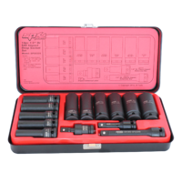 SP Tools Socket Set Impact 1/2 Drive Deep 6 Point 14 PieceAE SP20325 