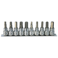 SP Tools Socket rail 3/8" Drive InHex Metric/SAE 10 PieceP20541