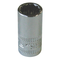 SP Tools Socket 1/4 Drive 12 pt Metric 5mm SP21005 