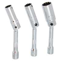 SP Tools Socket 3/8" Drive 3 Piece Spline Spark Plug Magnetic SP22499