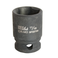 SP Tools Socket Impact 3/8" Drive 6 Point SAE 7/16" SP22754 