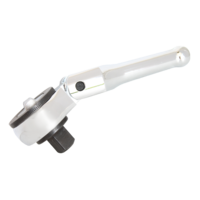SP Tools Ratchet Stubby Fiexhead 1/2" Drive x 45Teeth SP23302