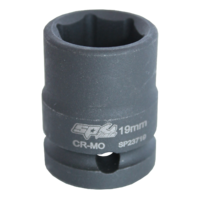 SP Tools Socket Impact 1/2" Drive 6 Point Metric 15mm SP23715 