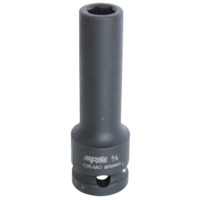 SP Tools Socket Impact Deep 1/2" Drive 6 Point SAE 5/16" SP23852 