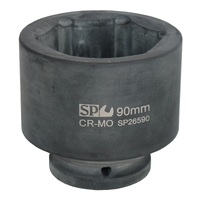 SP Tools Socket Impact 1-1/2" Drive 6 Point Metric 54mm SP26554