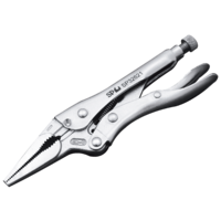 SP Tools Pliers Locking Long Nose 225mm (hd) SP32623
