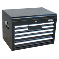 SP Tools Tool Box Black Custom 8 Drawer SP40103