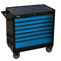 SP Tools Roller Cab Black/Blue 7 Drawer Custom Sumo SP40126