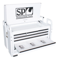 SP Tools Off Road Series Field Service Tools Box - 7 Draw - White SP40321