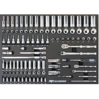 SP Tools Eva ToolKit 106 Piece Metric Socket & Accessories SP50009