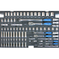 SP Tools Eva ToolKit 88 Piece Metric Socket & Accessories SP50010