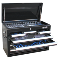 SP Tools ToolKit 138 Piece Metric in Black Custom Box SP50087