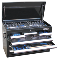 SP Tools Tool Kit 201 Piece Metric/SAE in Custom Box SP50099