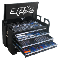 SP Tools ToolKit 406 Piece Metric/SAE - Black 7 Drawer Field Service SP50115