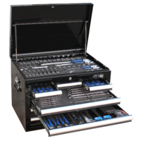 SP Tools ToolKit 201 Piece Metric - Black 7 Drawer Custom SP50120 