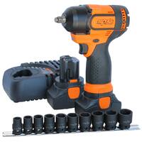 SP Tools 16V 3/8"DR Brushless Mini Impact Wrench Kit with 2 x Batteries SP81120