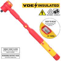 SP Tools Torque Wrench 3/8" Micrometer - VDE Insulated-20Nm to 100Nm SP95252