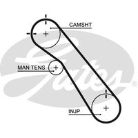 Timing Belt Gates T1059 For Toyota Coaster Landcruiser