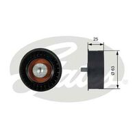Timing Belt Idler Gates T42077 for Holden Astra TS Sedan 1.8 Petrol Z18XE
