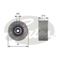 Timing Belt Pulley Gates T42151 for Holden Astra AH Wagon 1.8 Petrol Z18XER