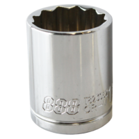 SP Tools Socket 1/2" Drive 12 Point SAE 1" T823063