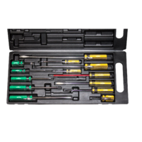 SP Tools Screw Driver  Set 13 Piece Phillips/ Slotted Plastic Carry Case T834000