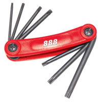SP Tools key Set Magnetic Folding 8 Piece SAE Hex T834562