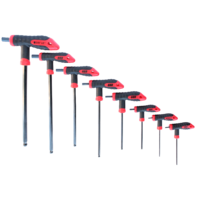 888 by SP Tools Hex Key T-Handle 8 Piece SAE Set T834706 