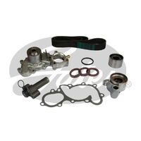 Timing Belt Kit with Hydraulic Tensioner & Water Pump Kit Gates TCKHWP271