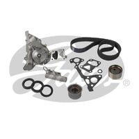 Timing Belt Kit with Hydraulic Tensioner & Water Pump Kit Gates TCKHWP287A